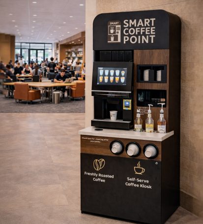 Coffee vending for college NYC